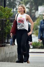 KATE MARA and KRISTEN BELL Heading to a Gym in Los Felize 01/26/2020