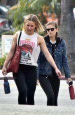 KATE MARA and KRISTEN BELL Heading to a Gym in Los Felize 01/26/2020