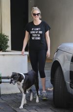 KATE UPTON Leaves Bruno