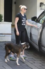 KATE UPTON Leaves Bruno