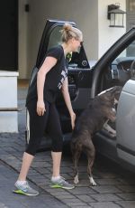 KATE UPTON Leaves Bruno