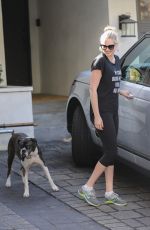 KATE UPTON Leaves Bruno