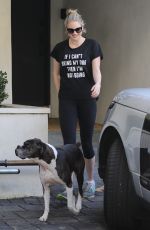 KATE UPTON Leaves Bruno