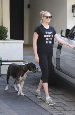KATE UPTON Leaves Bruno