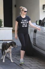 KATE UPTON Leaves Bruno