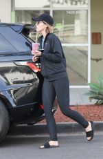 KATHERINE SCHWARZENEGGER After Pilates Class in Brentwood 01/02/2020