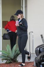 KATHERINE SCHWARZENEGGER After Pilates Class in Brentwood 01/02/2020