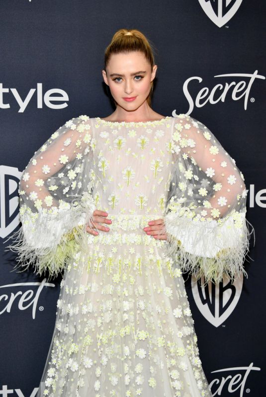 KATHRYN NEWTON at Instyle and Warner Bros. Golden Globe Awards Party 01/05/2020