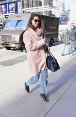 KATIE HOLMES Heading to a Casting Call in New York 01/21/2020