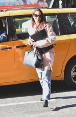 KATIE HOLMES Heading to a Casting Call in New York 01/21/2020
