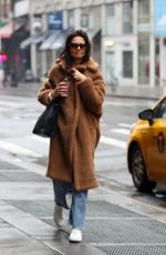 KATIE HOLMES Out and About in New York 01/03/2020