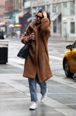 KATIE HOLMES Out and About in New York 01/03/2020