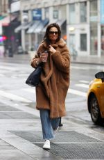 KATIE HOLMES Out and About in New York 01/03/2020