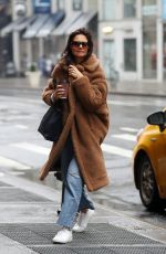KATIE HOLMES Out and About in New York 01/03/2020