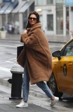 KATIE HOLMES Out and About in New York 01/03/2020
