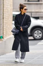 KATIE HOLMES Out in New York 01/10/2020