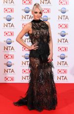 KATIE MCGLYNN at National Television Awards 2020 in London 01/28/2020