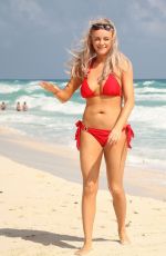 KATIE MCGLYNN in Bikini at a Beach in Mexico 01/21/2020