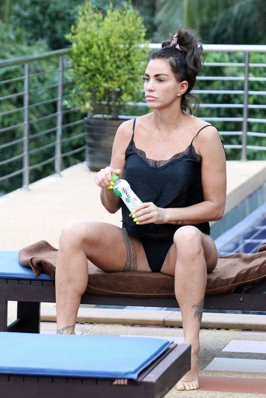 KATIE PRICE on Holiday in Thailand 01/03/2020