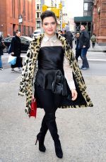 KATIE STEVENS Arrives at AOL Build Studios in New York 01/23/2020