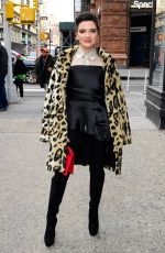 KATIE STEVENS Arrives at AOL Build Studios in New York 01/23/2020