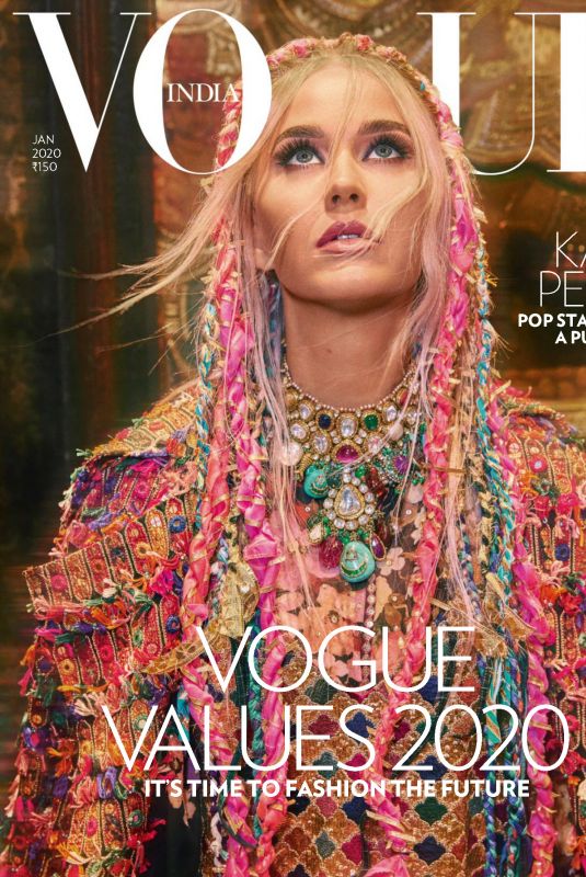 KATY PERRY in Vogue Magazine, India January 2020