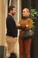 KATY PERRY Out for Dinner in Beverly Hills 01/06/2020