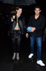 KELLY BROOK and Jeremy Parisi Leaves Global Radio in London 01/17/2020