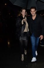 KELLY BROOK and Jeremy Parisi Leaves Global Radio in London 01/17/2020