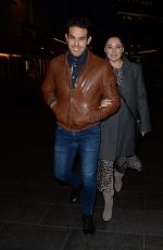 KELLY BROOK and Jeremy Parisi Leaves Global Radio in London 01/21/2020