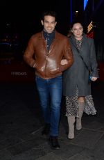 KELLY BROOK and Jeremy Parisi Leaves Global Radio in London 01/21/2020