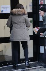 KELLY BROOK Arrives at Heart Radio in London 01/15/2020