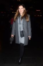 KELLY BROOK Leaves Global Radio in London 01/27/2020