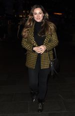 KELLY BROOK Leaves Global Radio Studios in London 01/07/2020