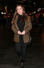 KELLY BROOK Leaves Global Radio Studios in London 01/07/2020