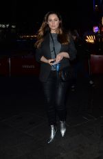 KELLY BROOK Leaves Global Radio Studios in London 01/08/2020