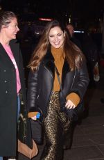 KELLY BROOK Leaves Global Studios in London 01/20/2020