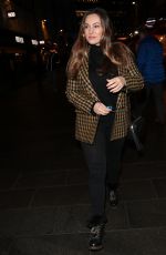 KELLY BROOK Leaves Heart Radio in London 01/07/2020