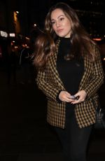 KELLY BROOK Leaves Heart Radio in London 01/07/2020
