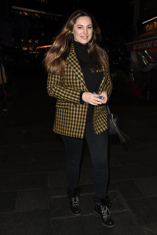 KELLY BROOK Leaves Heart Radio in London 01/07/2020