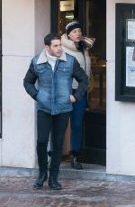 KELLY BROOK Out Shopping in Megeve 12/31/2019