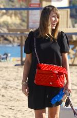 KELLY DODD Out with Her Dogs in Laguna Beach 12/27/2019