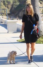KELLY DODD Out with Her Dogs in Laguna Beach 12/27/2019