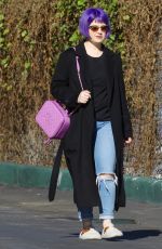 KELLY OSBOURNE and LISA STELLY Heading to a Nail Salon 12/31/2019