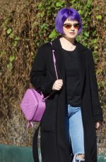KELLY OSBOURNE and LISA STELLY Heading to a Nail Salon 12/31/2019