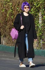 KELLY OSBOURNE and LISA STELLY Heading to a Nail Salon 12/31/2019