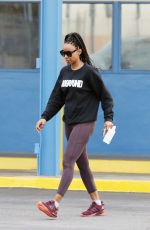 KELLY ROWLAND Arrives at DMV Office in Los Angeles 01/30/2020