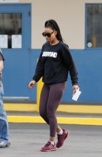 KELLY ROWLAND Arrives at DMV Office in Los Angeles 01/30/2020