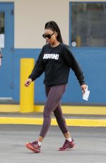 KELLY ROWLAND Arrives at DMV Office in Los Angeles 01/30/2020