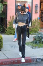 KENDALL JENNER Out and About in West Hollywood 01/23/2020